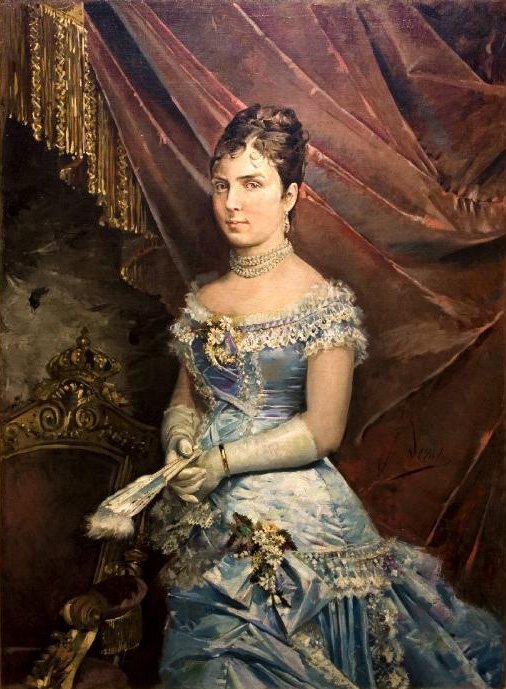 Maria de las Mercedes de Orleans by Jose Denis Belgrano