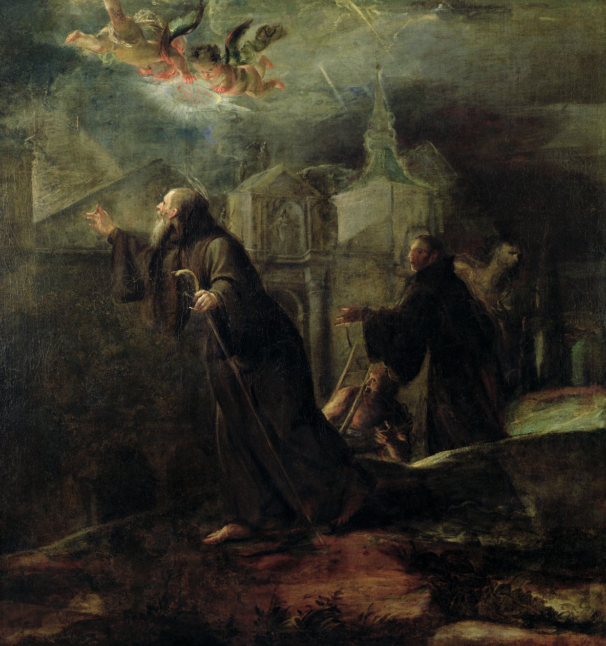 The Vision of St. Francis of Paola by Jose Jimenez Donoso