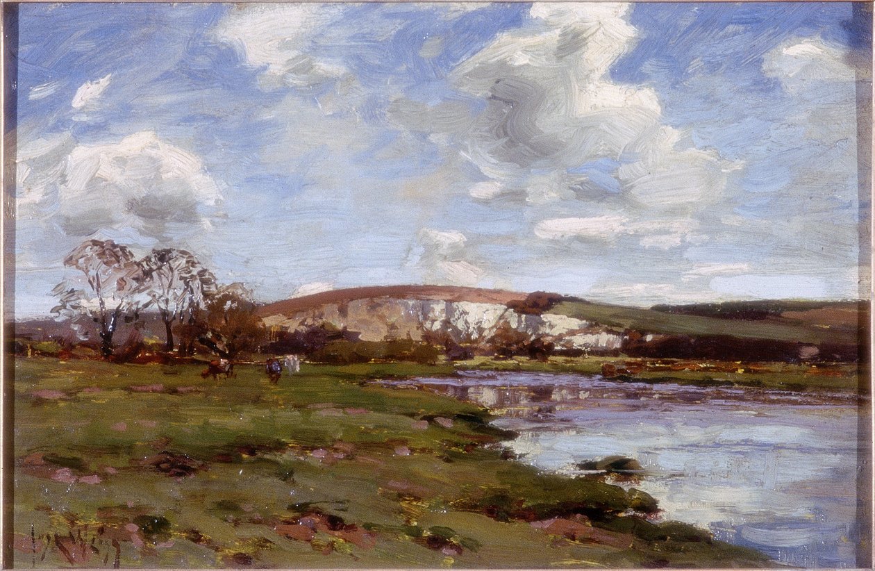 A Bright Day on the Arun by Jose Weiss