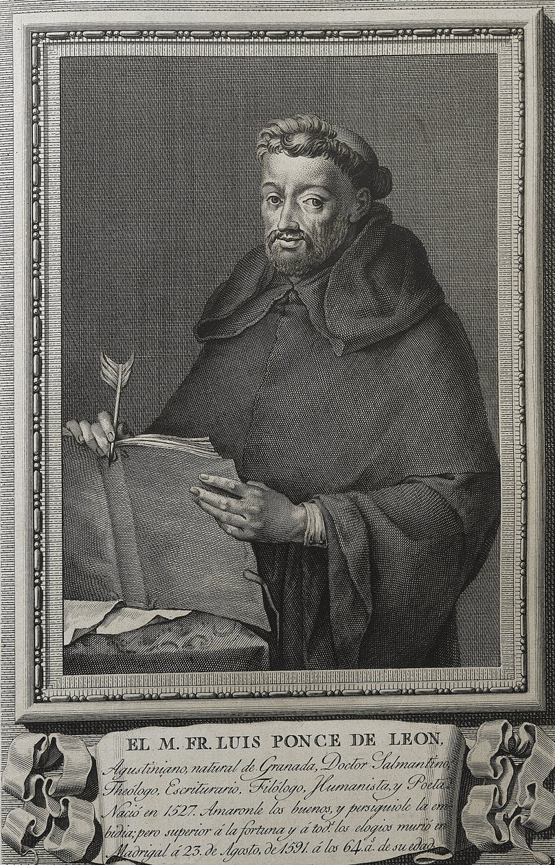 Portrait of Fray Luis de Leon, 1791 by Jose (after) Maea