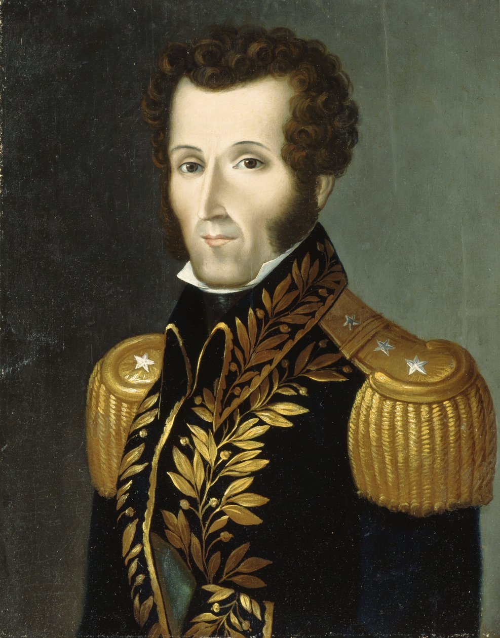 Portrait of Marshall Antonio Jose de Sucre by Jose Anselmo Yanez