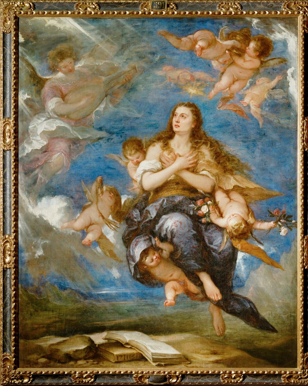 The Assumption of the Magdalena by Jose Antolinez