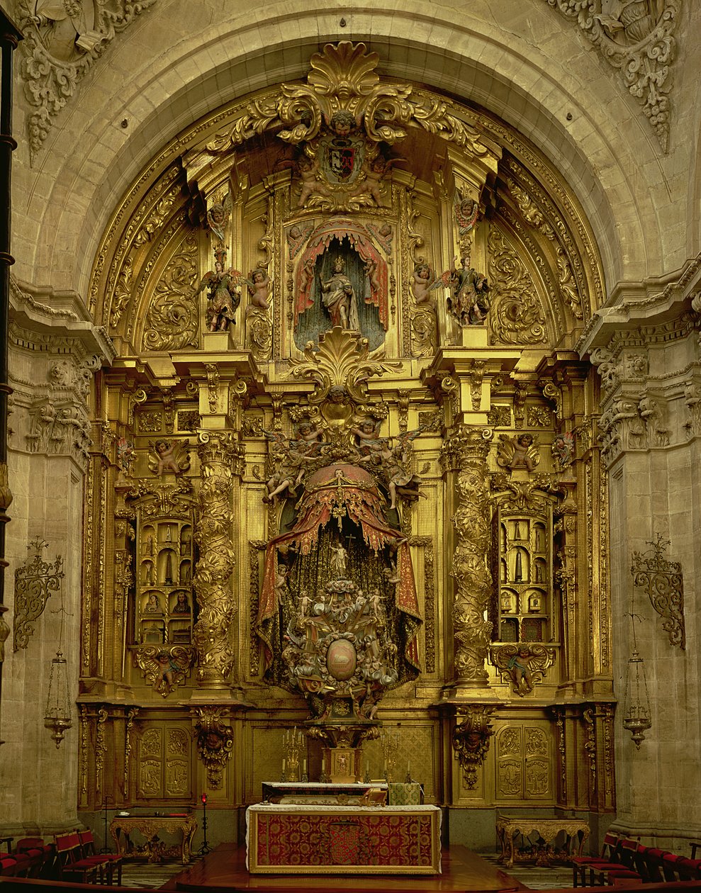 Retable of the Sacrament Chapel by Jose Benito de Churriguera