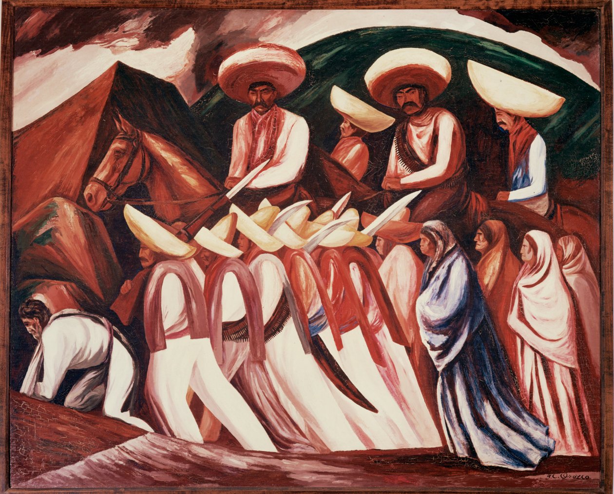 Zapatistas by Jose Clemente Orozco