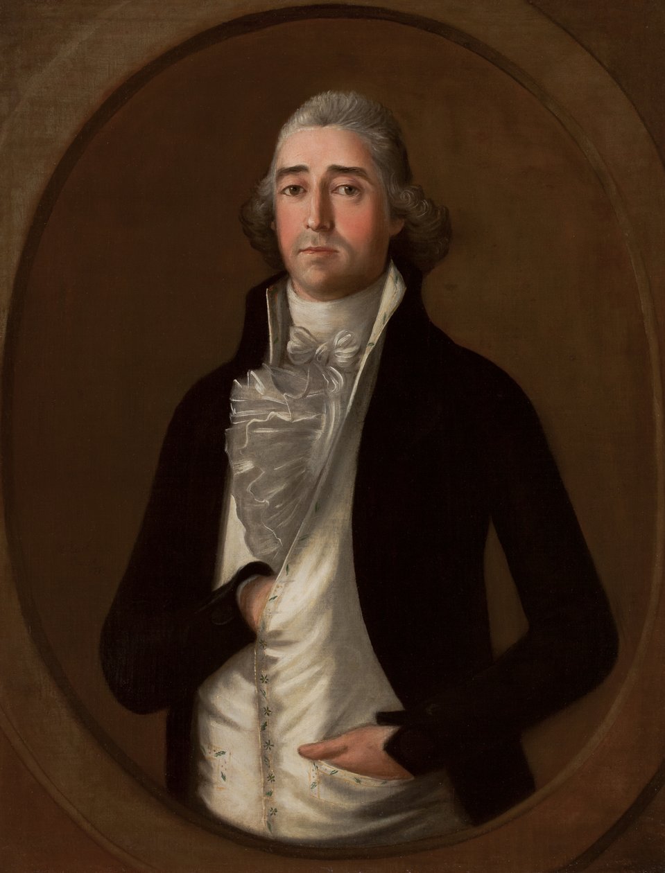 Portrait of an Unknown Man by Jose Francisco Xavier de Salazar y Mendoza