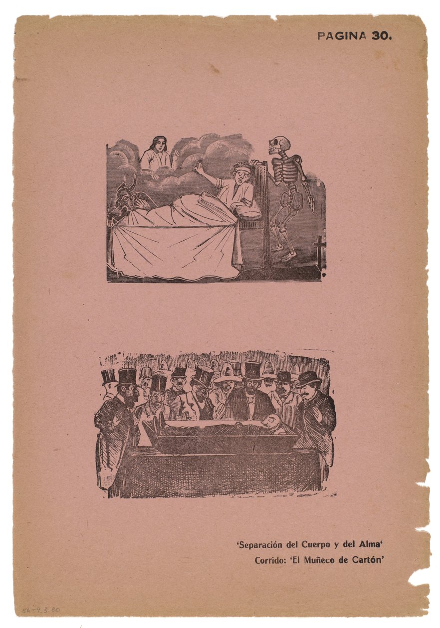 Separation of the Body and the Soul by José Guadalupe Posada