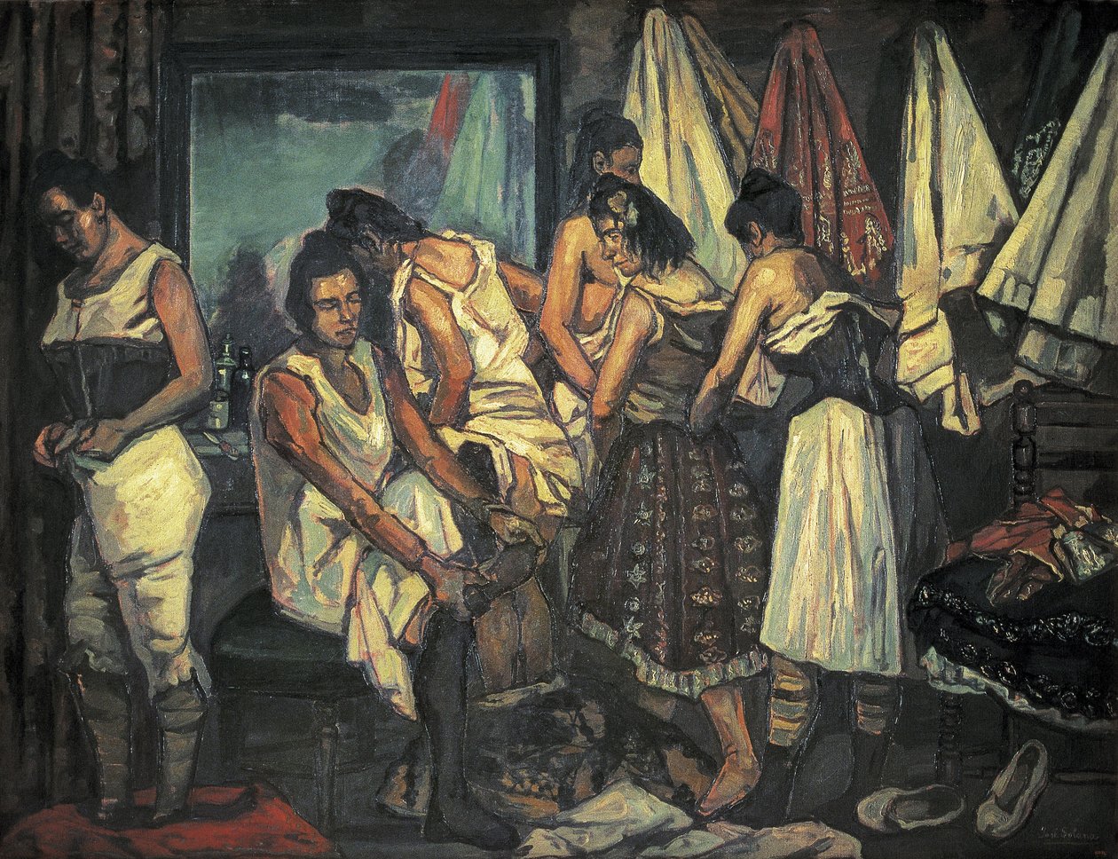 The Chorus Girls by Jose Gutierrez Solana