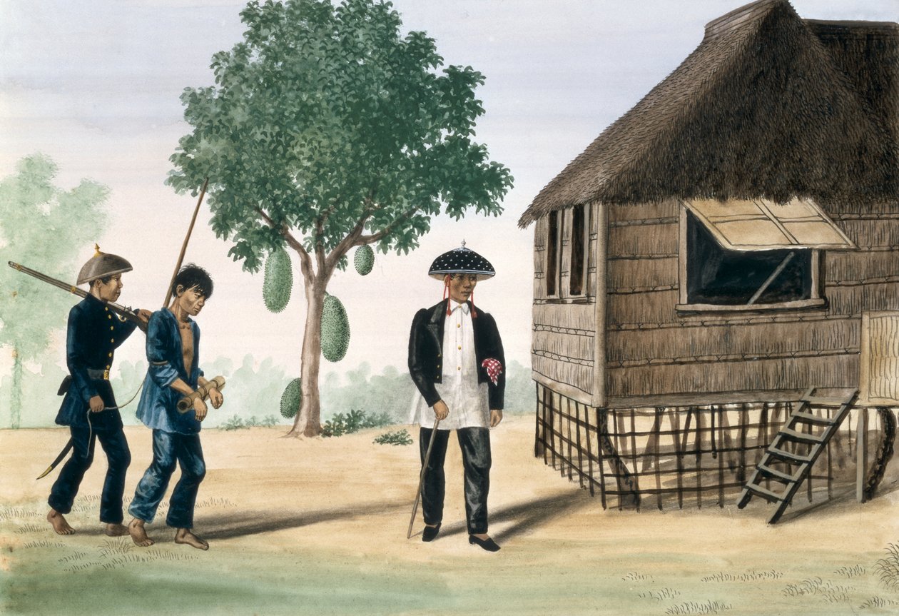 A Prisoner Led Off by a Policeman and a Councillor (from 