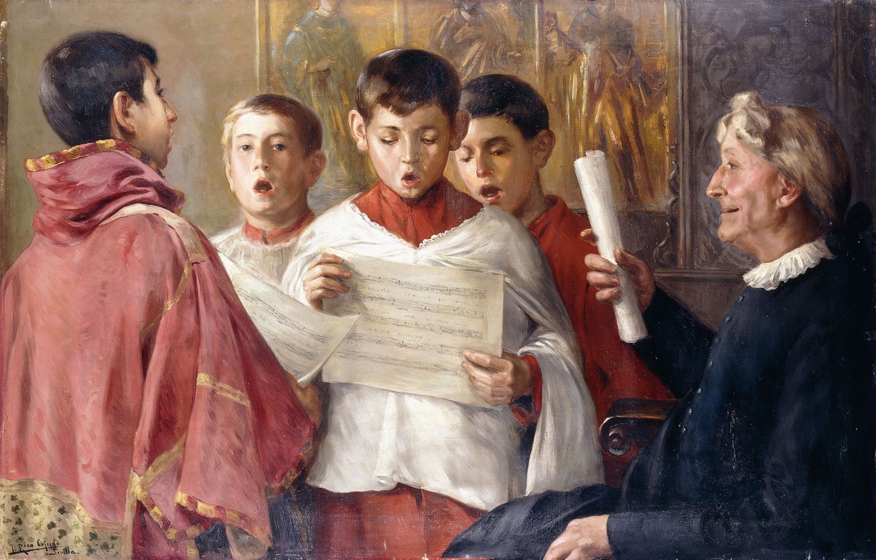 The Choir Boys by Jose Rico y Cejudo