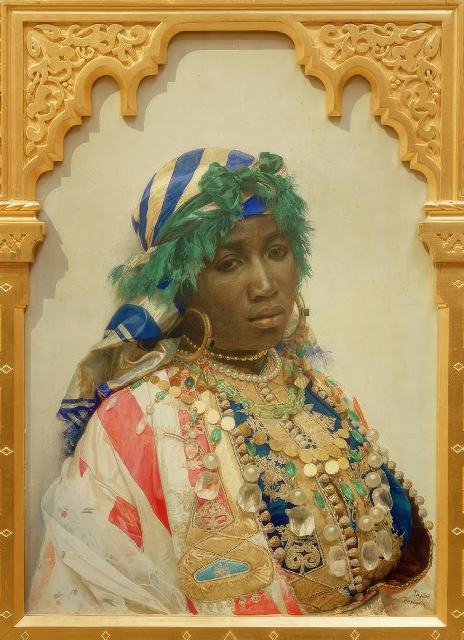 J. Tapiró y Baro, Woman from Tangier by Jose Tapiro y Baro