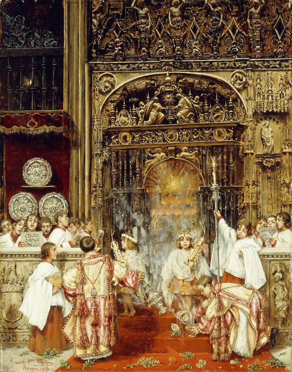 A Feast Day by Jose Villegas Cordero