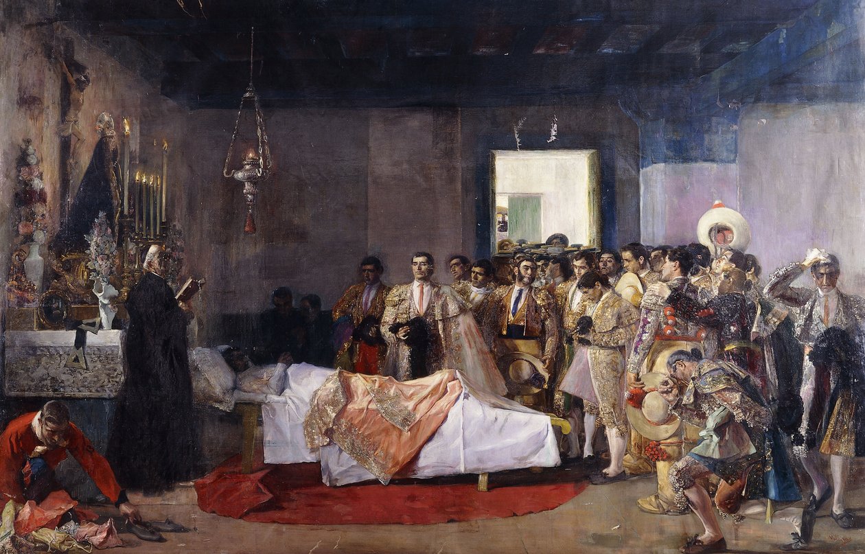 The Death of the Bullfighter by Jose Villegas Cordero