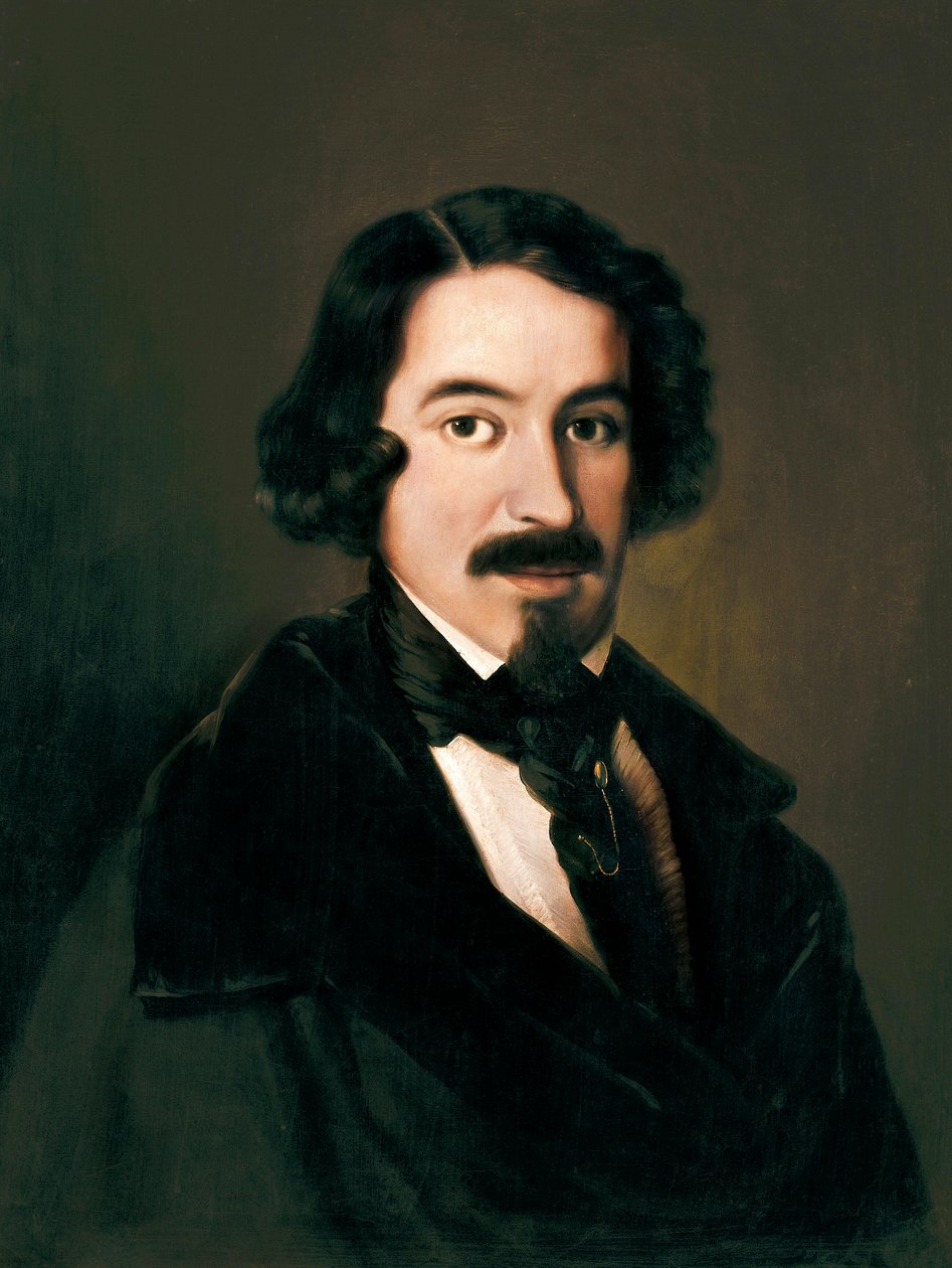 Portrait of Jose de Espronceda by José de Madrazo