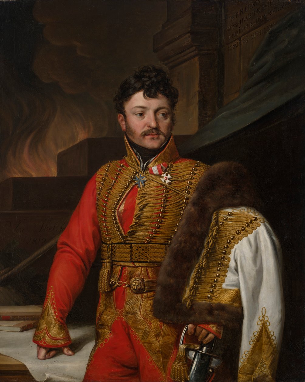 Ferdinand Graf von Wartensleben by Josef Abel