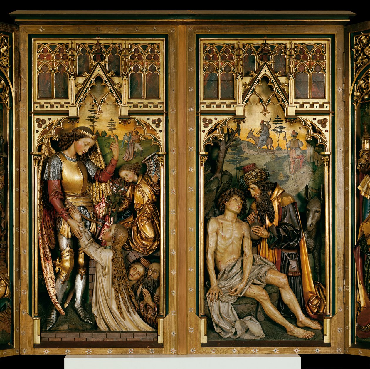 Altarpiece from the Former High Altar of the Convent Church of the Helpers in Vienna by Josef Bachlechner d. Ä.