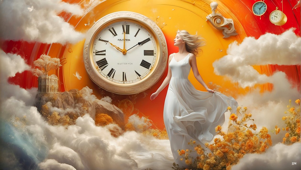 Dreamcore - Breathlessly Timeless White 03 by Josef Johann Michel