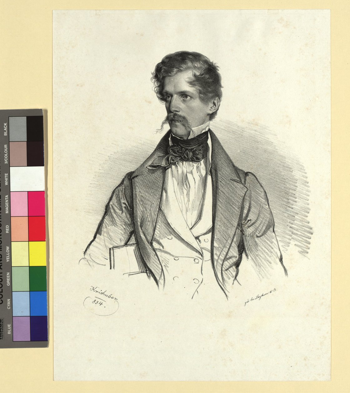 Baron Anton v. Doblhoff by Josef Kriehuber