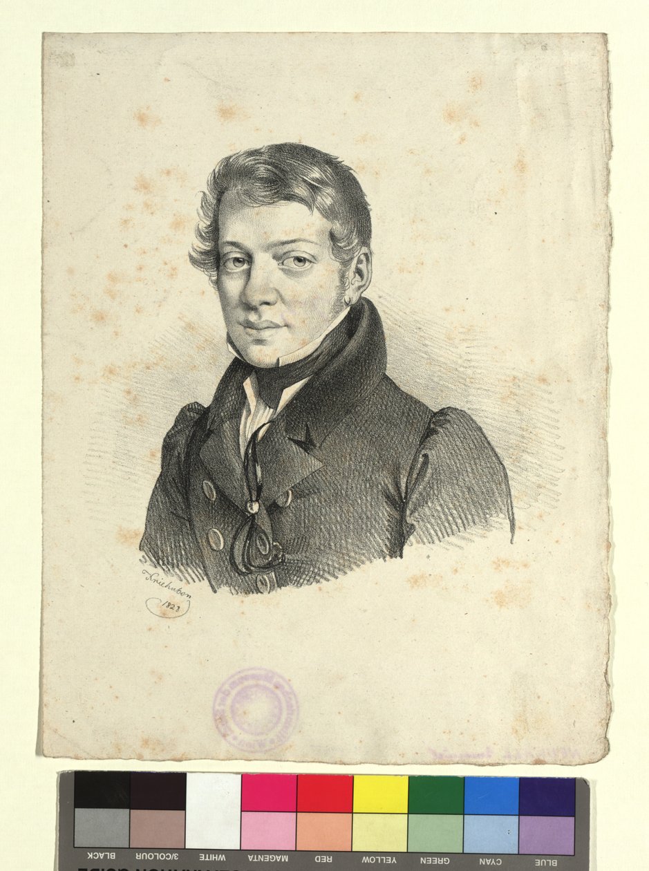 Emanuel Ritter von Neuwall by Josef Kriehuber