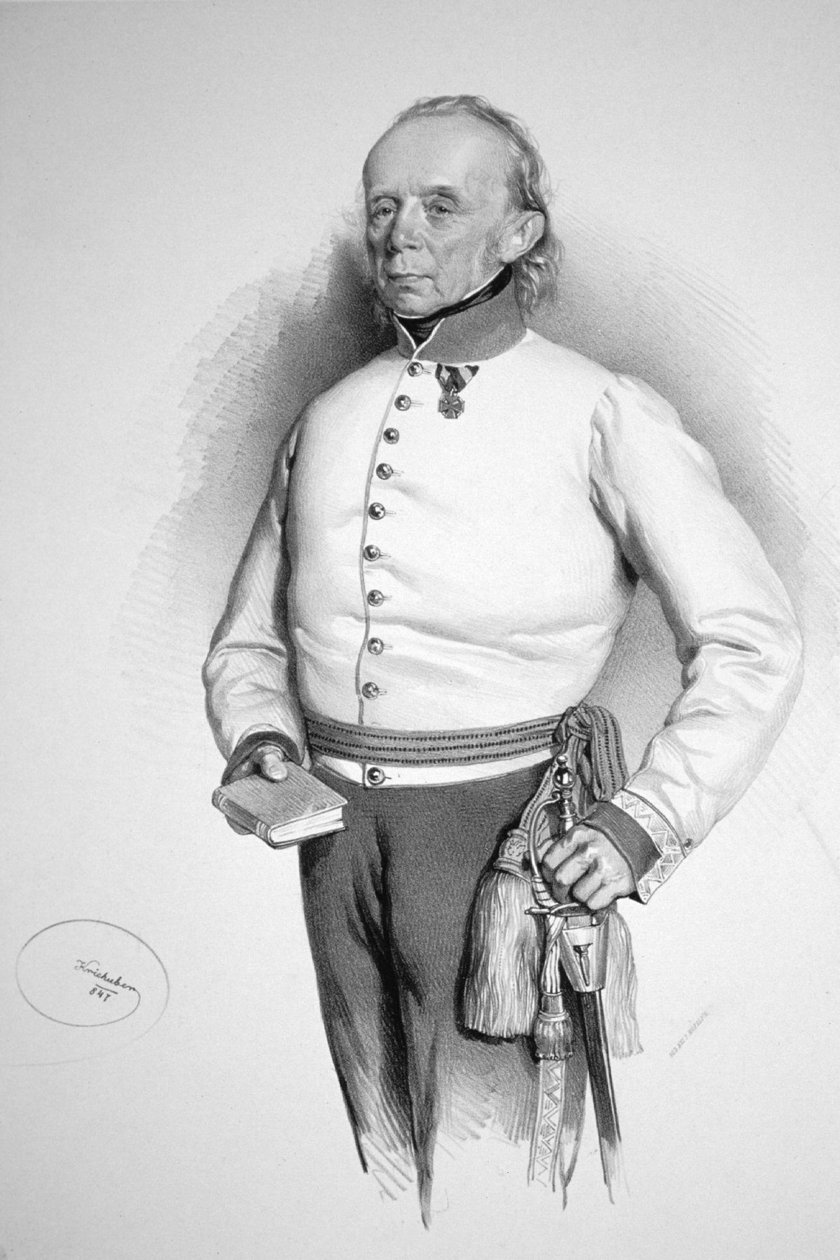 Friedrich Hochenegg by Josef Kriehuber