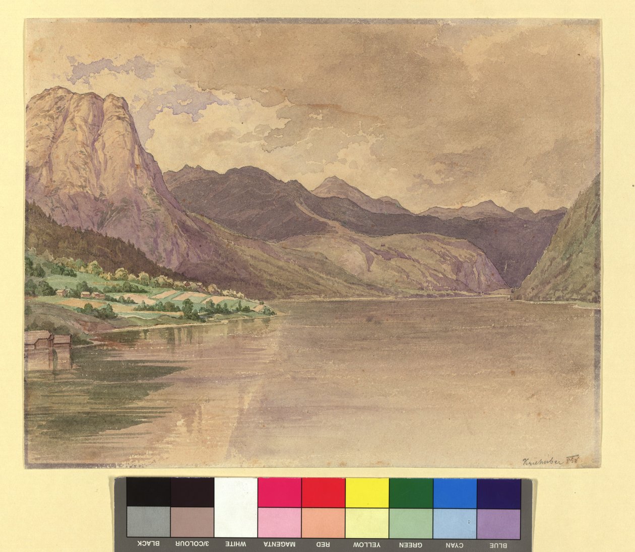 Grundlsee by Josef Kriehuber