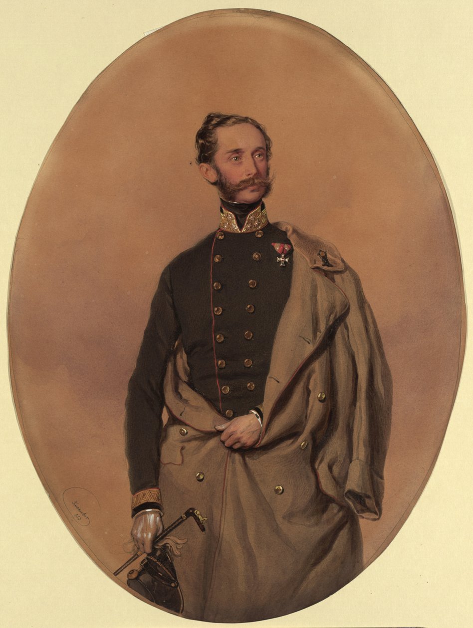 Ludwig, Baron von Gablenz (1814-1874) by Josef Kriehuber