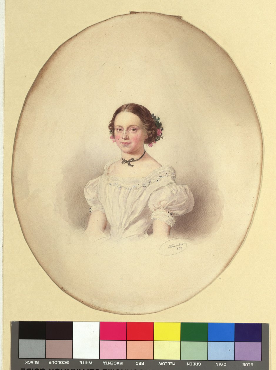 Wilhelmine Uhl, née Waisnix by Josef Kriehuber