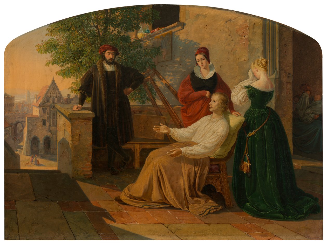 The Final Moments of Lucas van Leyden by Josef Mánes