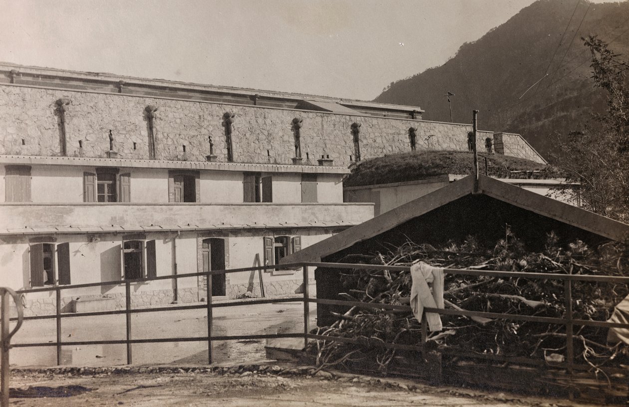 The fortress of Chiusaforte by Josef Zohles