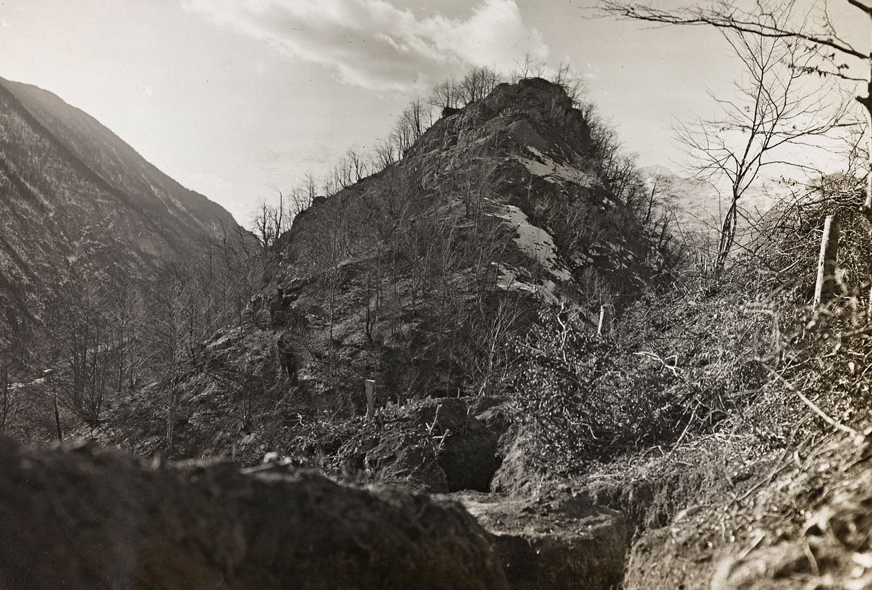 Album: My World War Memories of the South-Western Front in Carinthia, Italy, Trentino-Alto Adige 31/03/1915-12/11/1918: War Zone (b/w photo) by Josef Zohles