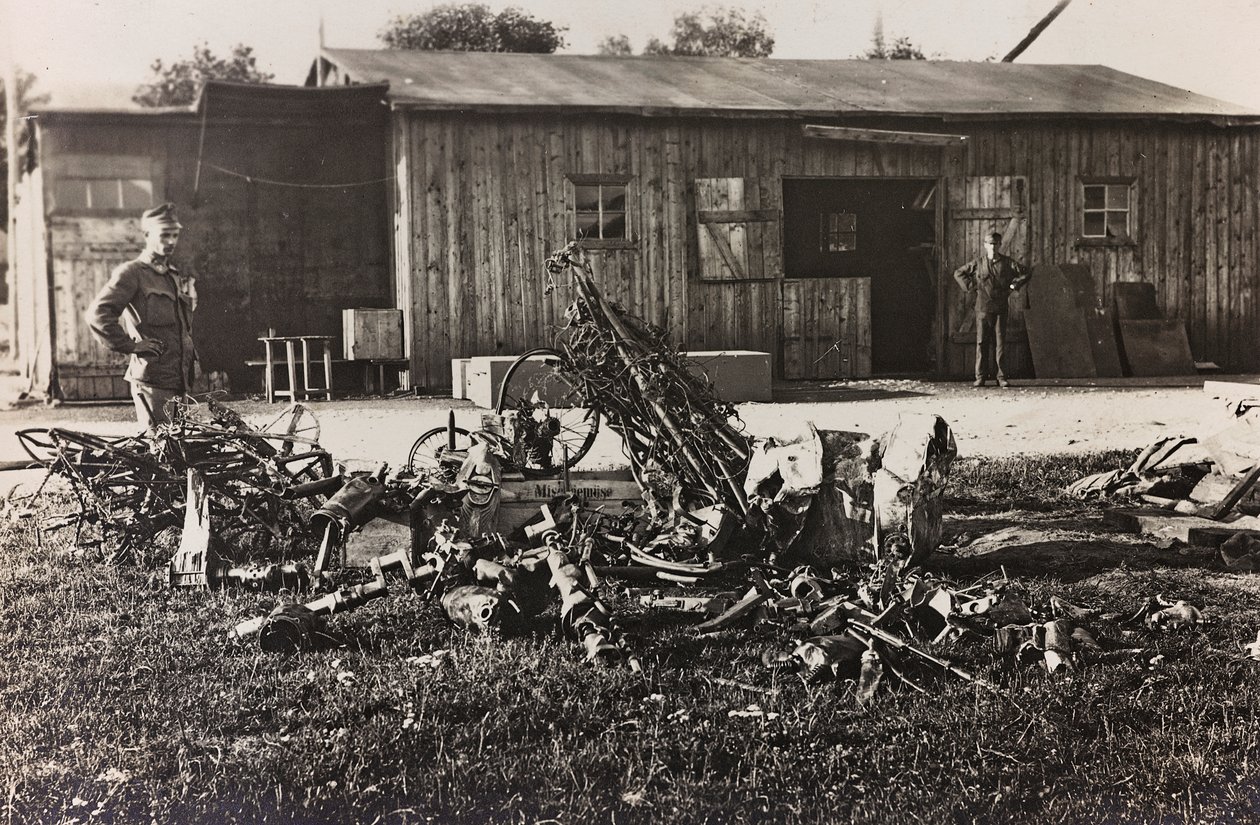 Remains of an Italian Plane by Josef Zohles