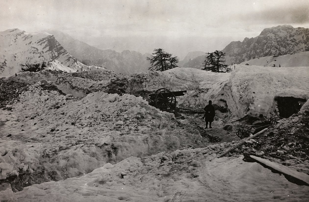 My World War - Memories of the South-Western Front in Carinthia, Italy, Trentino-Alto Adige: Trenches in the Snow by Josef Zohles