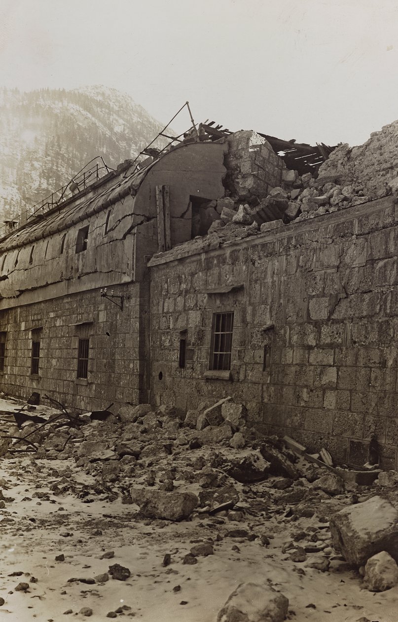 My World War - Memories of the South-Western Front in Carinthia, Italy, Trentino-Alto Adige: Rubble of a Factory by Josef Zohles