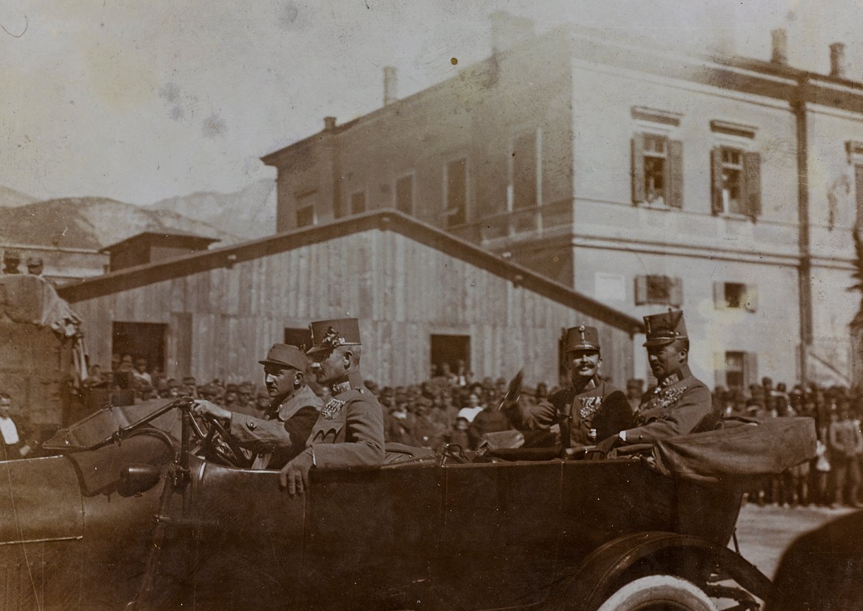 My World War - Memories of the South-Western Front in Carinthia, Italy, Trentino-Alto Adige: Kaiser Karl in Trento by Josef Zohles