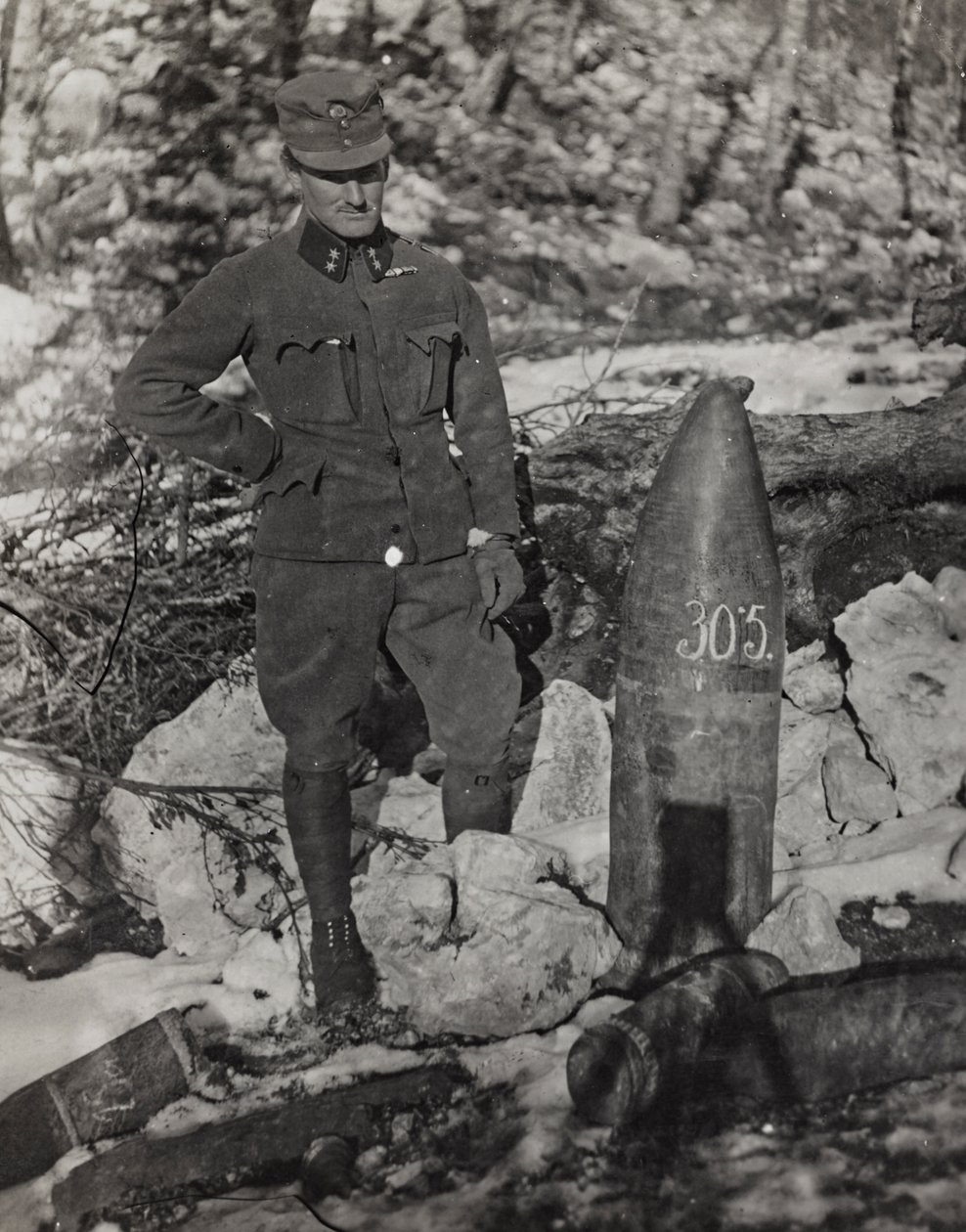 My World War - Memories of the South-Western Front in Carinthia, Italy, Trentino-Alto Adige: Soldier with Bullet by Josef Zohles