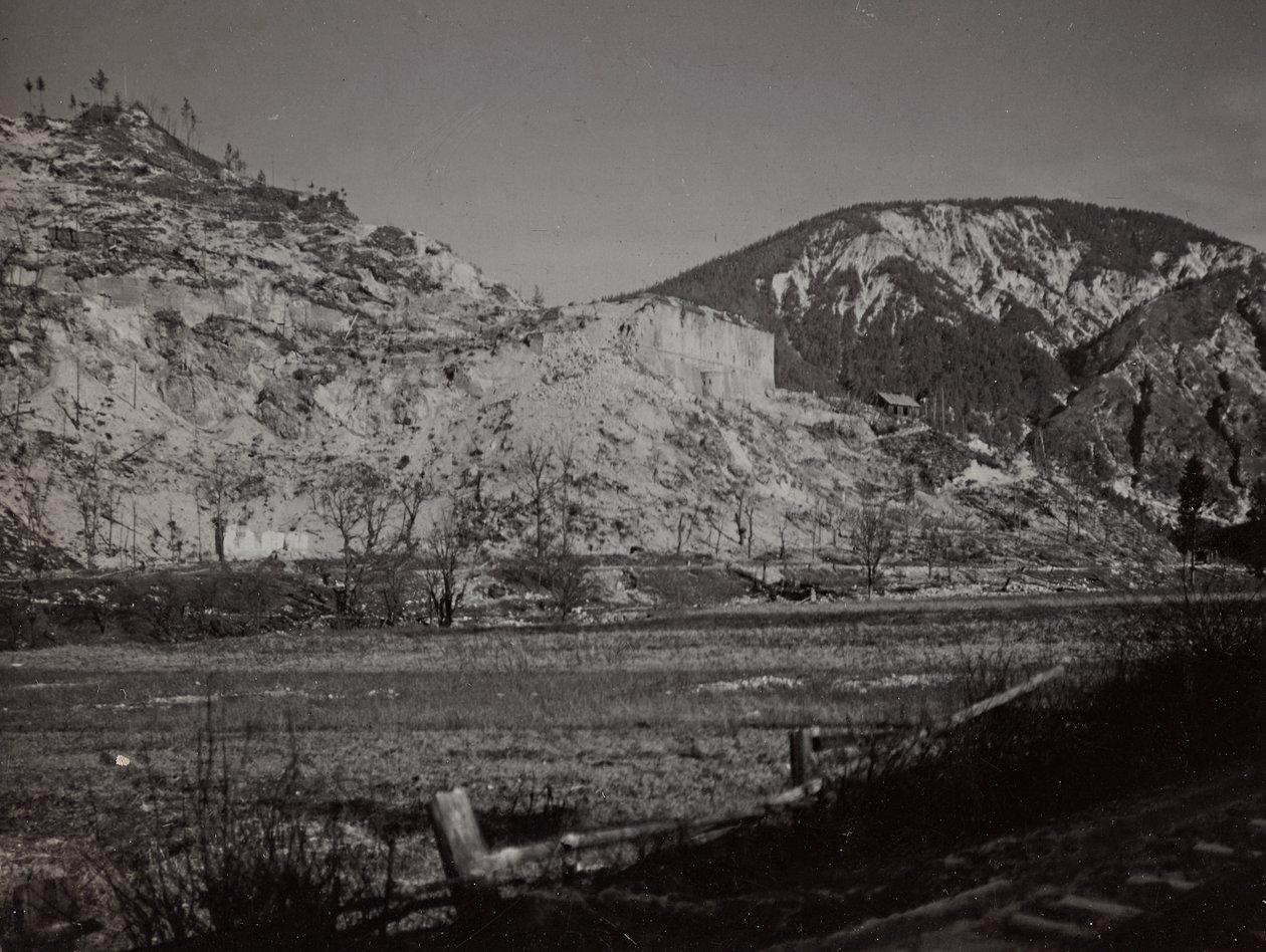 Album "Meine weltkriegs - Erinnerungen South-West Front (Carinthia, Italy, South Tyrol) 31/03/1915-12/11/1918 - Josef Zohles Wien": Fort Hensel by Josef Zohles