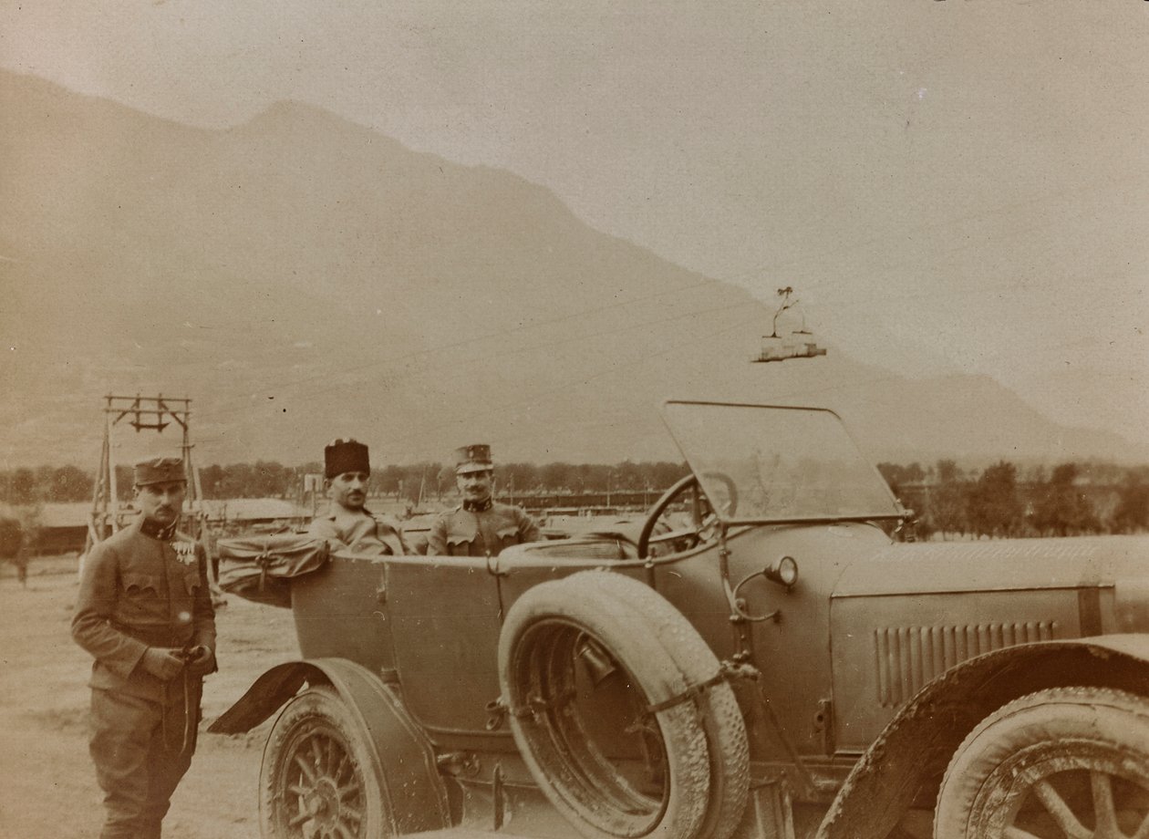Album "Meine weltkriegs - Erinnerungen South-West Front (Carinthia, Italy, South Tyrol) 31/03/1915-12/11/1918 - Josef Zohles Wien": general Turkish in a war zone by Josef Zohles