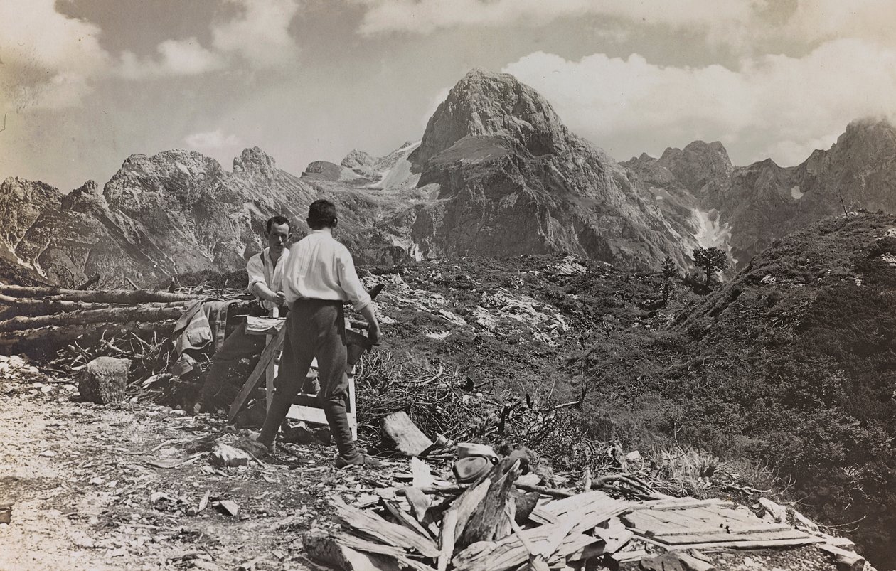 Album My World War Memories the South-West Front (Carinthia, Italy, South Tyrol) 31.03.1915 by Josef Zohles