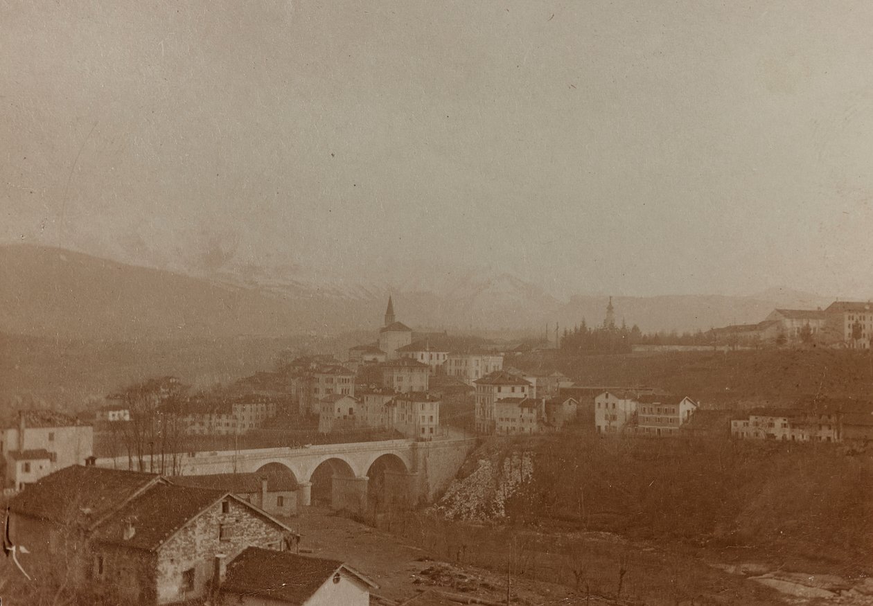 My World War - Memories of the South-Western Front in Carinthia, Italy, Trentino-Alto Adige: View of Tonia by Josef Zohles