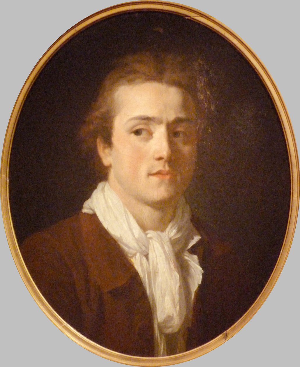 Portrait of Paul-Guillaume Lemoine, called the Roman by Joseph Benoît Suvée