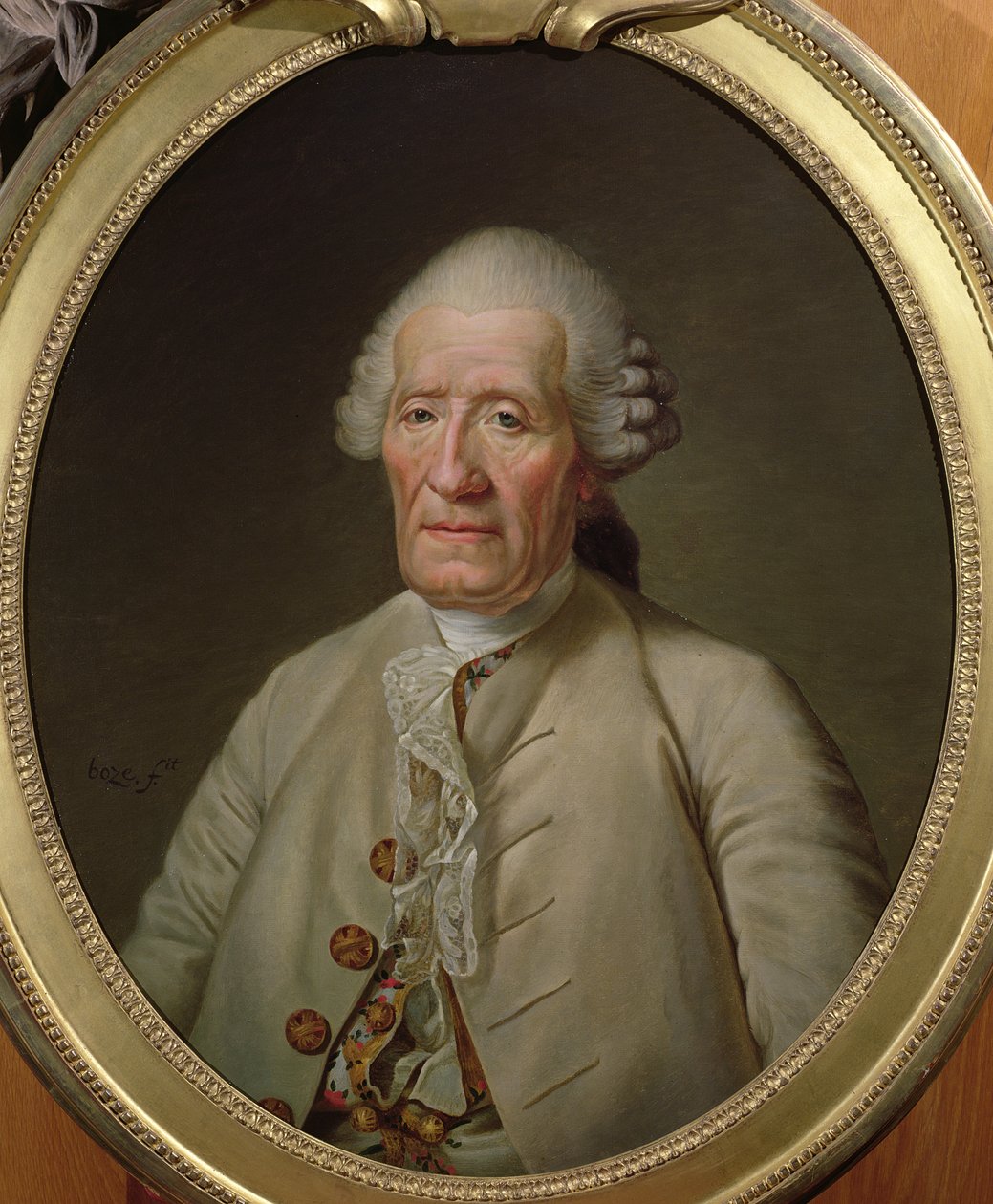 Jacques de Vaucanson, 1784 by Joseph Boze