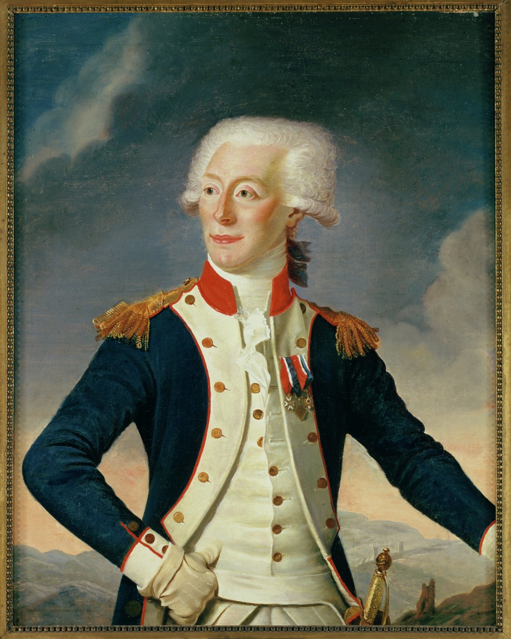 Marquis Marie-Joseph-Paul-Yves-Roch-Gilbert du Motier de Lafayette by Joseph Boze