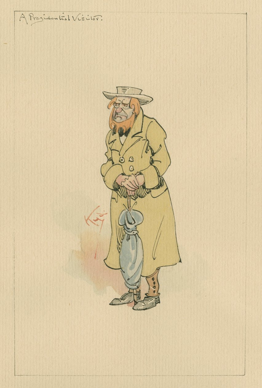 A Presidential Visitor, c.1920s by Joseph Clayton Clarke