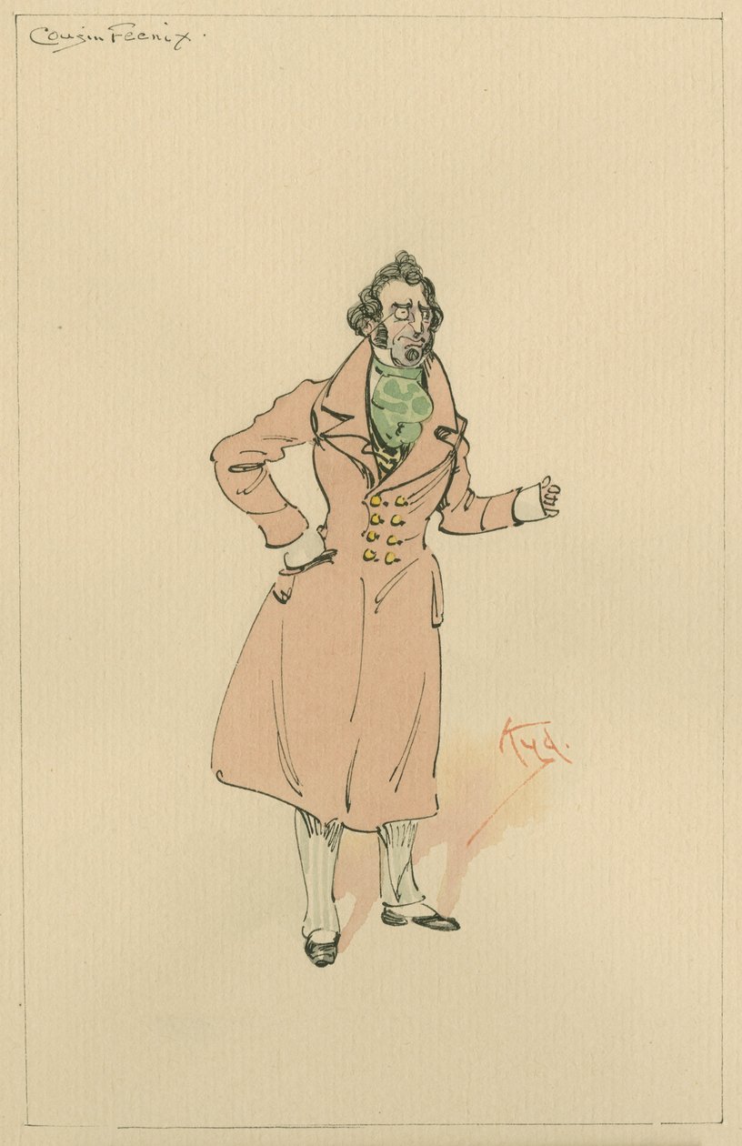 Cousin Feenix, aka Lord Feenix by Joseph Clayton Clarke