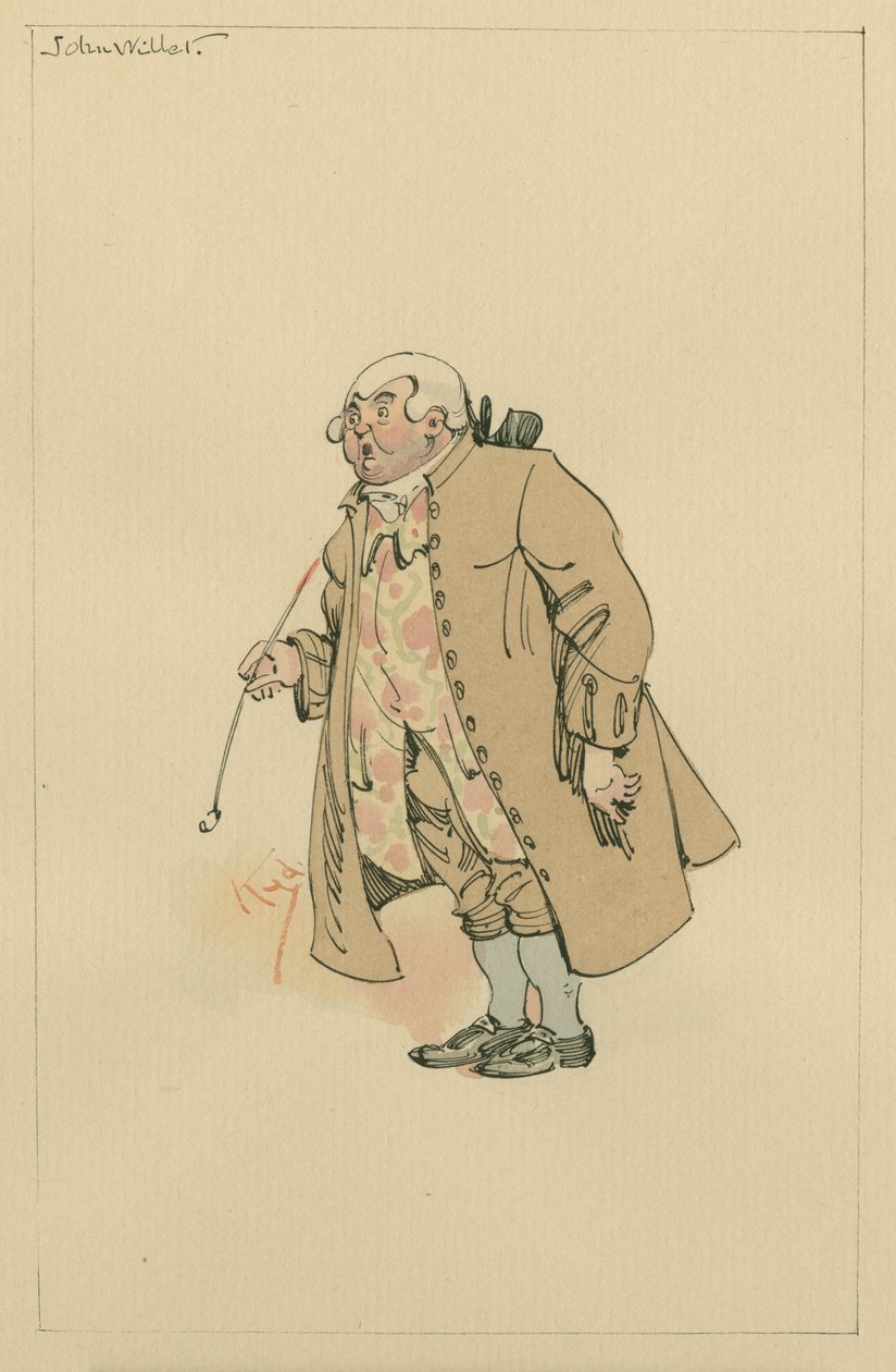 John Willet by Joseph Clayton Clarke
