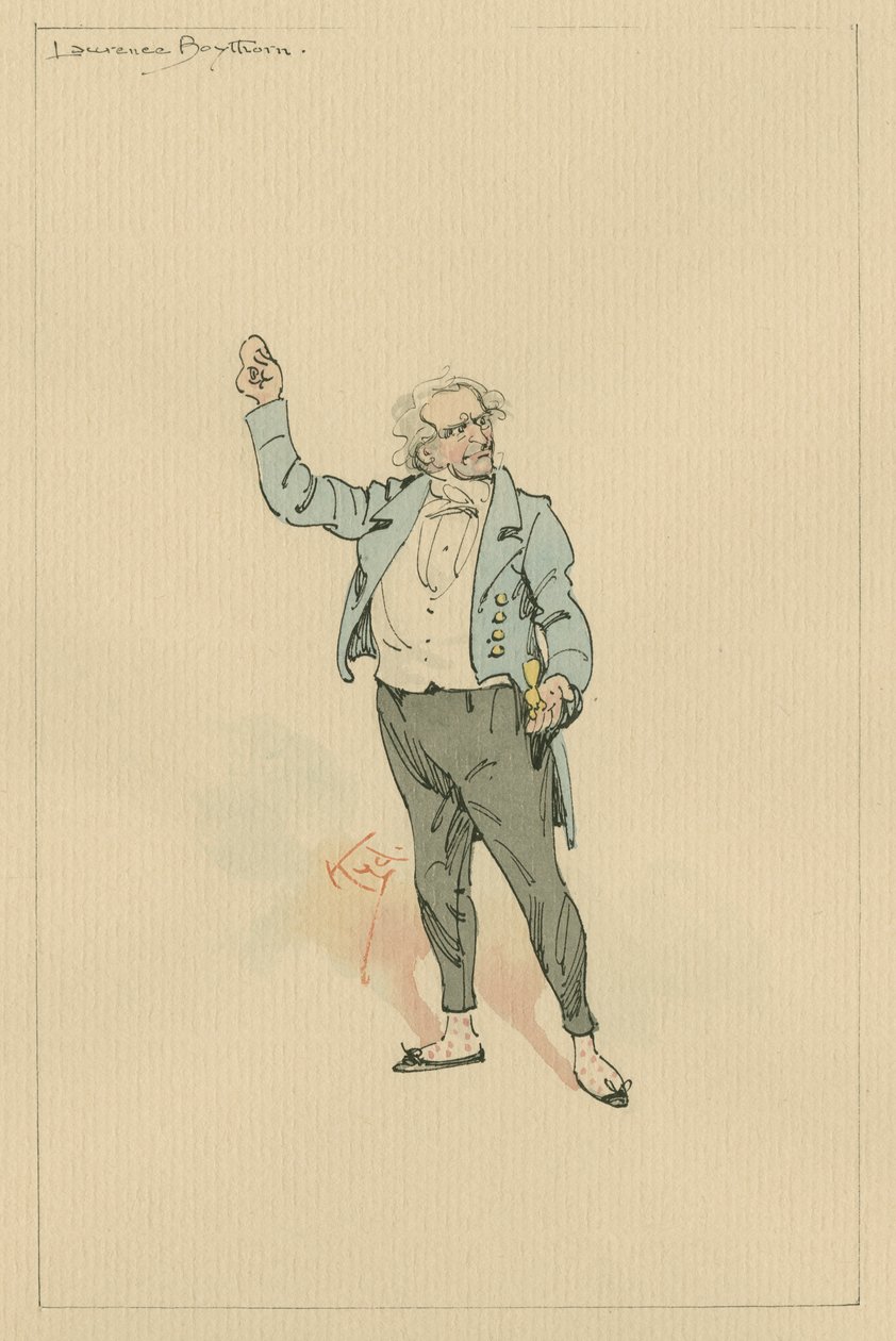 Lawrence Boythorn by Joseph Clayton Clarke