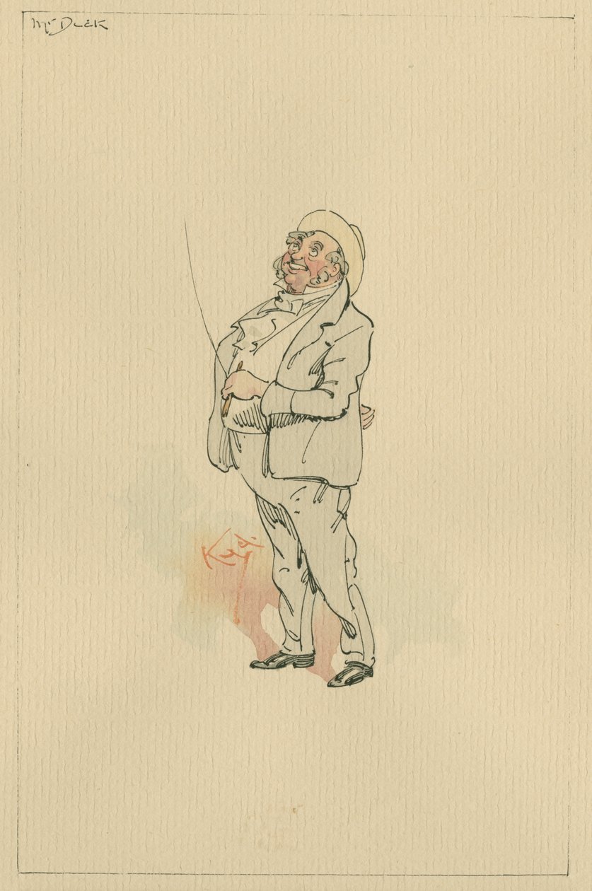 Mr Dick, c.1920s by Joseph Clayton Clarke