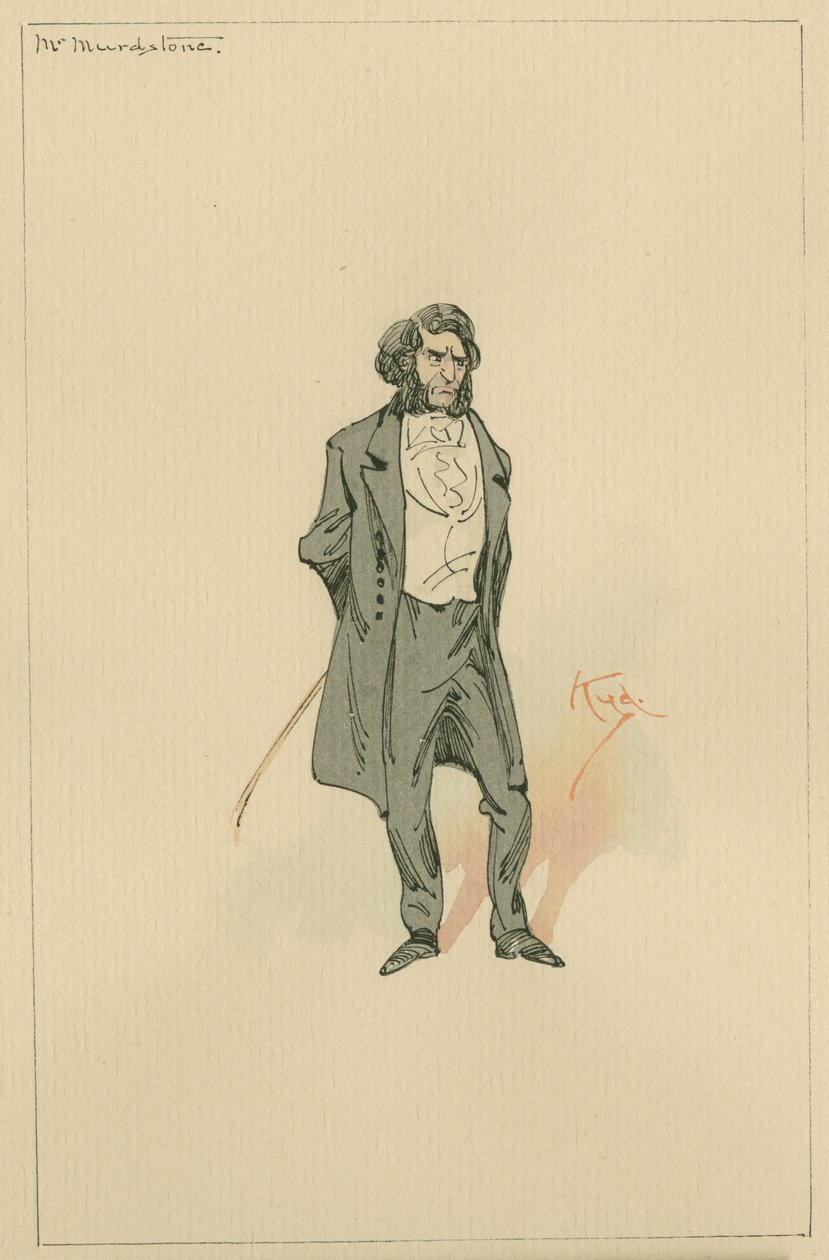 Mr Murdstone by Joseph Clayton Clarke