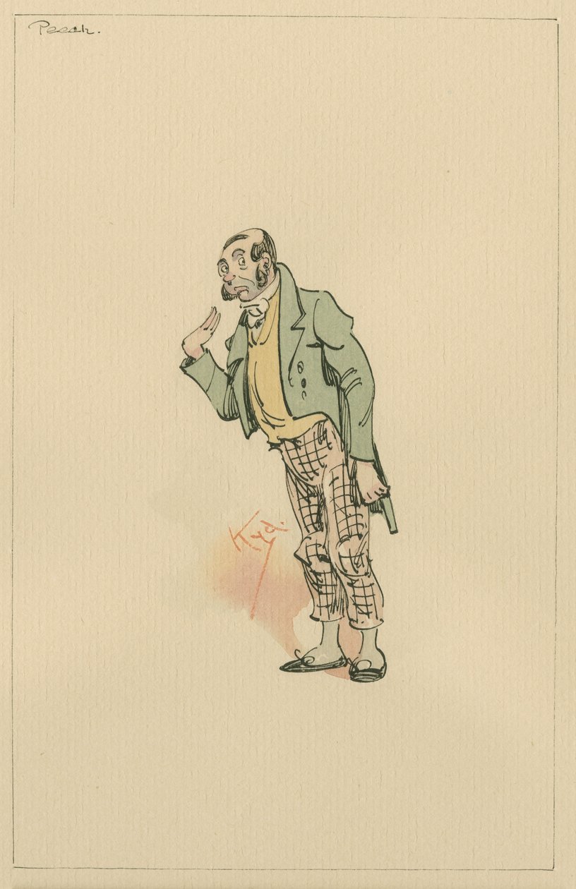 Mr Perch, c.1920s by Joseph Clayton Clarke