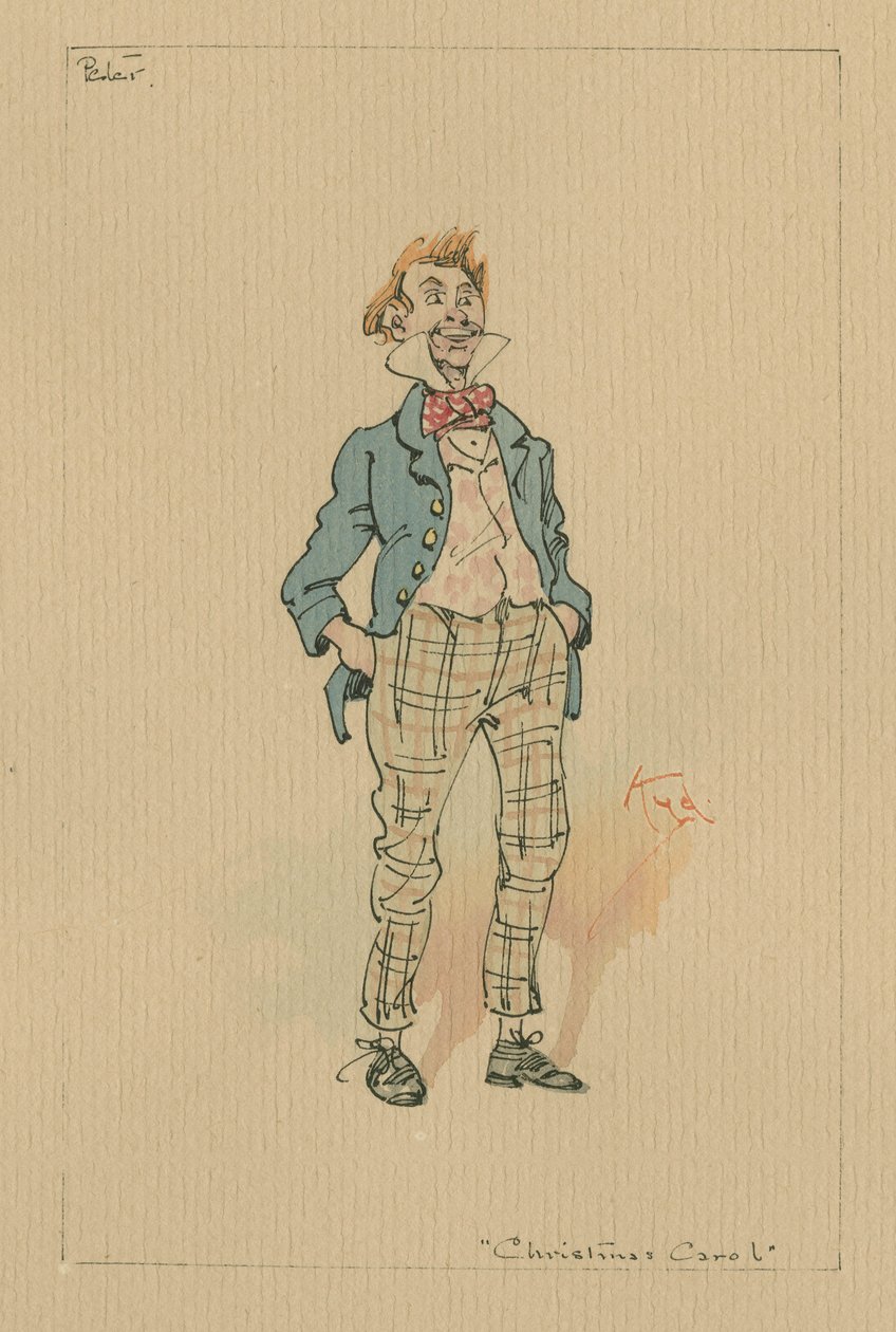 Peter Cratchit - A Christmas Carol by Joseph Clayton Clarke