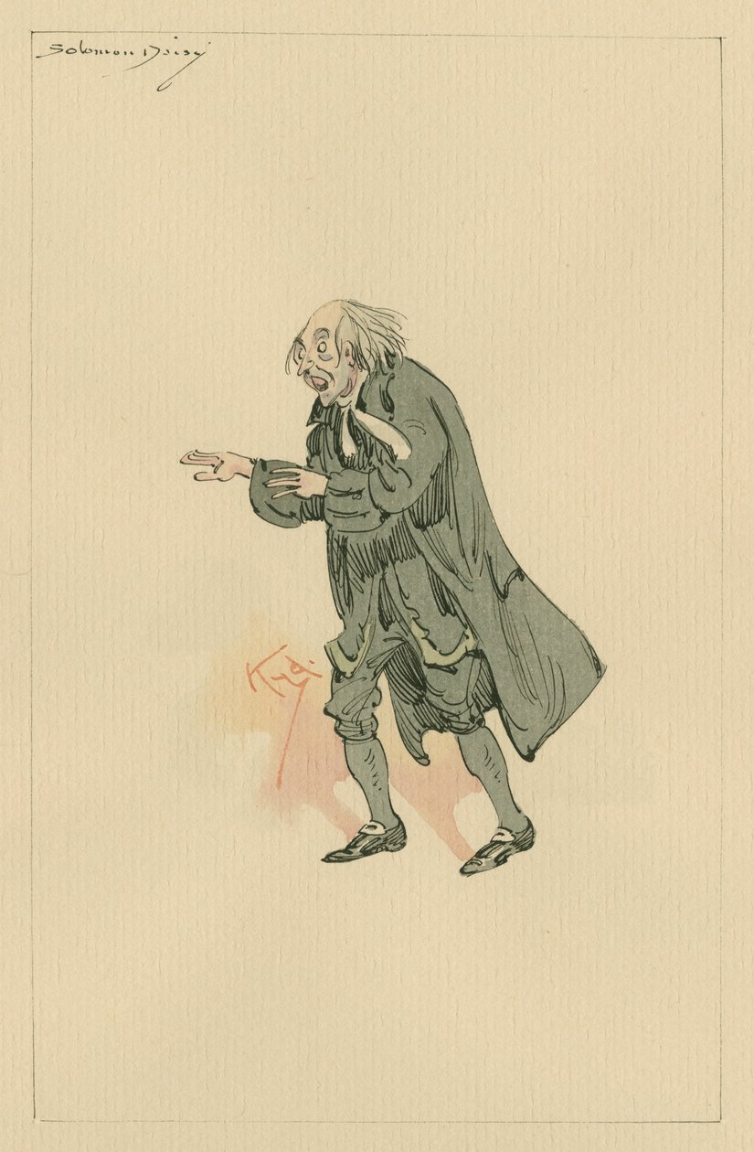 Solomon Daisy, c.1920s by Joseph Clayton Clarke